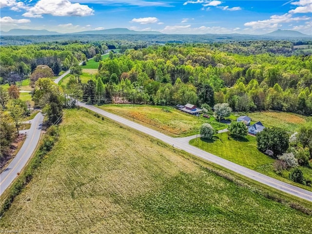 724-0 Tom Cook Rd, Pilot Mountain, NC 27041 - drone / aerial view of a mountain backdrop