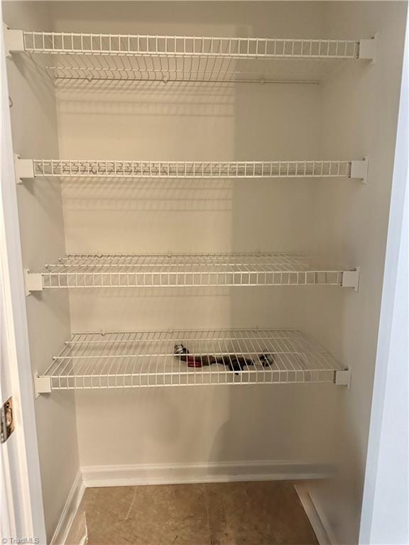 view of pantry