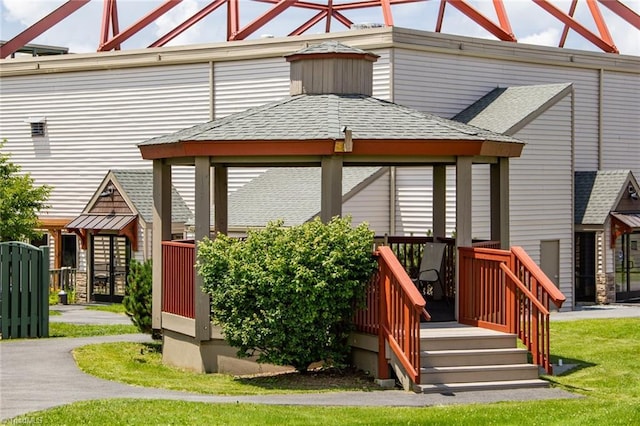 view of rear view of house