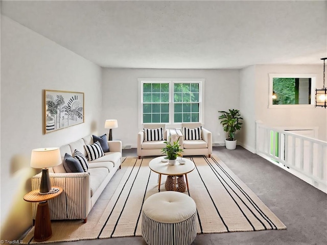 115 Wills Rd, Advance, NC 27006 - living area featuring carpet flooring and baseboards