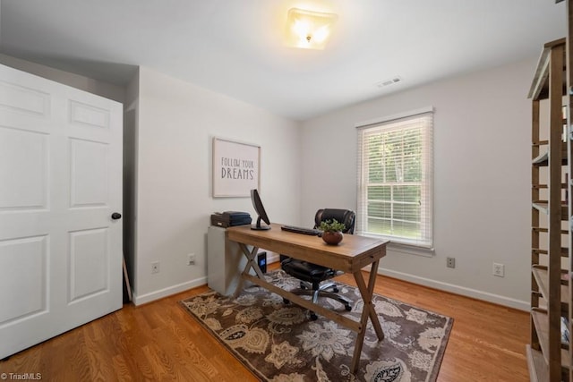 6303 Reata Ct, Summerfield, NC 27358 - office area featuring light wood-style flooring