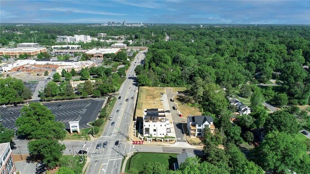 aerial view with a view of trees