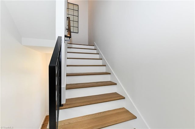 view of staircase