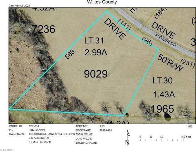 LOT31 Antler Dr, Mcgrady NC, 28649 land for sale