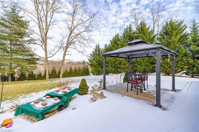 144 Collins Rd, Sparta, NC 28675 - exterior space featuring a gazebo
