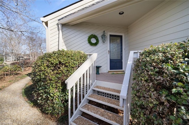 view of property entrance