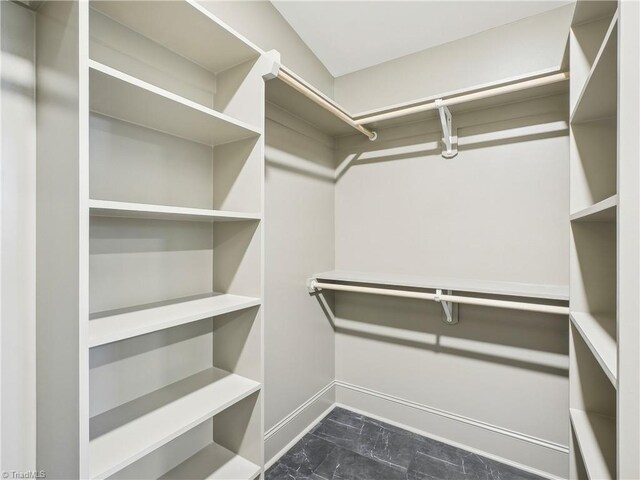 511 Circle Dr, Burlington, NC 27215 - spacious closet featuring marble finish floor