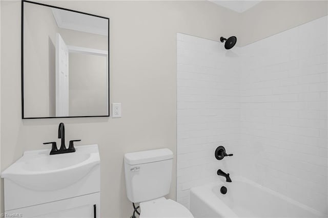 4126 Old Way Rd, Sophia, NC 27350 - full bathroom featuring vanity and shower / bath combination