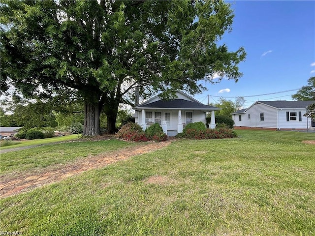 exterior space with a porch