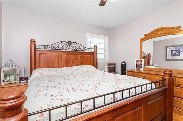 422 Hyde St, Burlington, NC 27217 - bedroom featuring wood finished floors