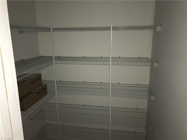 view of pantry