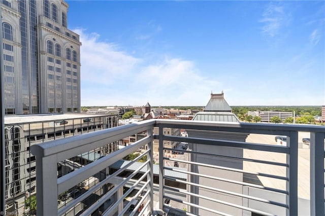 201 N Elm St Unit 703, Greensboro, NC 27401 - view of balcony