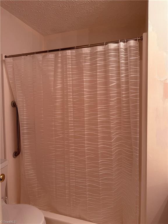 1770 Inglebrook Trl, Mount Airy, NC 27030 - bathroom with a textured ceiling and toilet