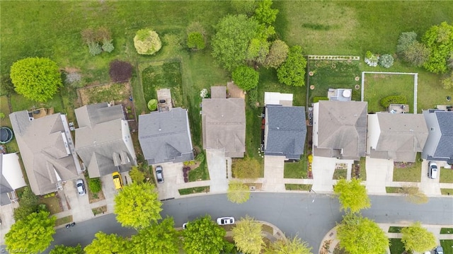 birds eye view of property featuring a residential view