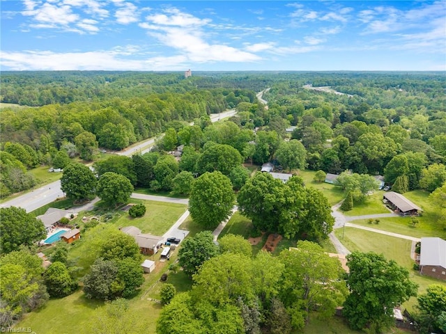 4904 Kacia Ct, Greensboro, NC 27407 - drone / aerial view featuring a view of trees