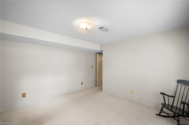 4904 Kacia Ct, Greensboro, NC 27407 - interior space with visible vents, a textured ceiling, and carpet floors