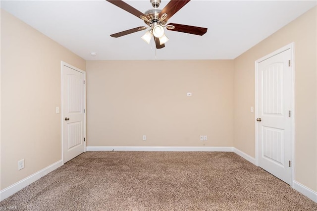 2209 Starfall Dr, Colfax, NC 27235 - empty room featuring light colored carpet and a ceiling fan
