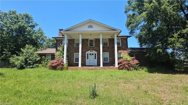 9441 County Line Rd, Kernersville, NC 27284 - neoclassical / greek revival house with a porch