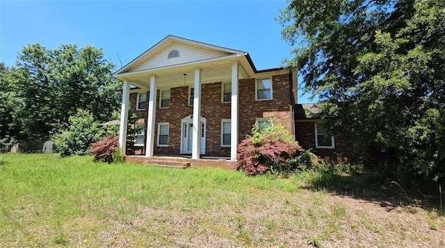 9441 County Line Rd, Kernersville, NC 27284 - greek revival house featuring brick siding