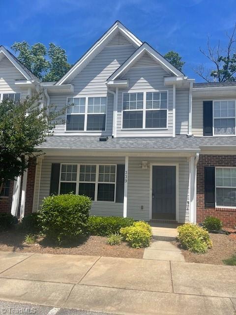 339 Malamute Ln, Greensboro, NC 27407 - multi unit property featuring brick siding and covered porch