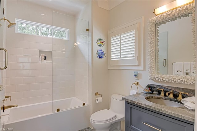 2632 Bartram Pl, Winston-Salem, NC 27106 - bathroom with vanity and shower / tub combination
