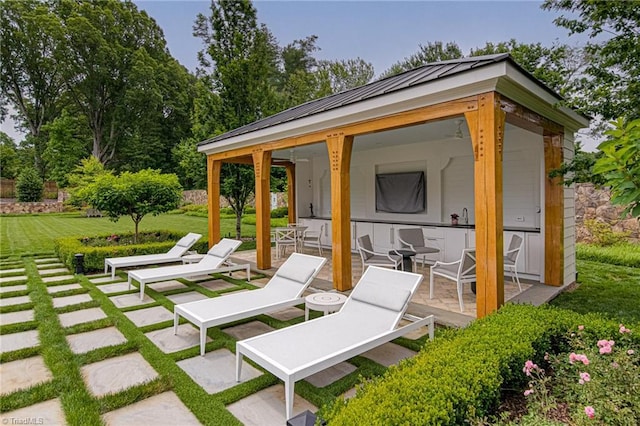 2632 Bartram Pl, Winston-Salem, NC 27106 - view of patio / terrace