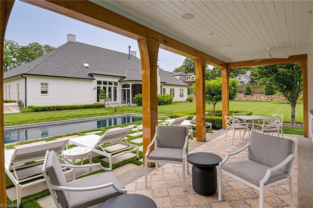 2632 Bartram Pl, Winston-Salem, NC 27106 - view of patio