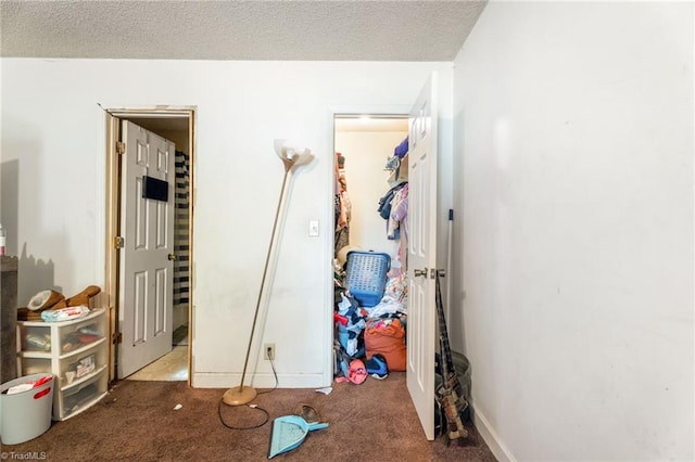 3410 Lambeth St, Winston-Salem, NC 27107 - carpeted bedroom with a textured ceiling