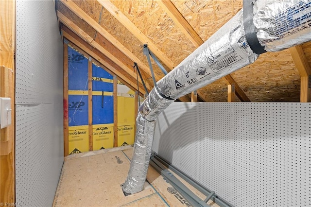 6823 Magnolia Park Ct, Clemmons, NC 27012 - view of unfinished attic