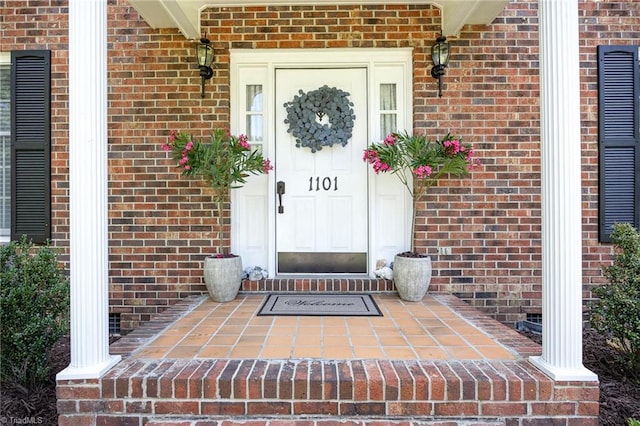 1101 Shalimar Ct, High Point, NC 27262 - entrance to property featuring brick siding