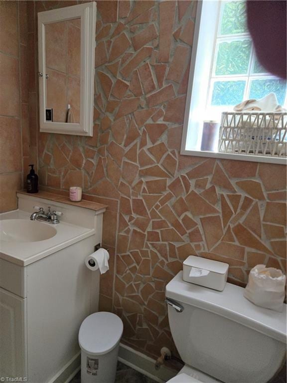 866 Trinity Church Rd, Tobaccoville, NC 27050 - half bath featuring toilet and vanity