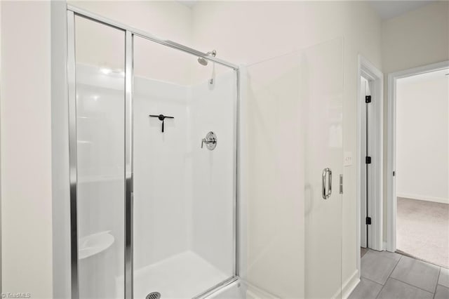 2109 Freeman St, Winston-Salem, NC 27127 - bathroom with a shower stall and baseboards