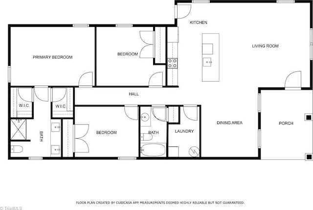 2109 Freeman St, Winston-Salem, NC 27127 - view of property floor plan