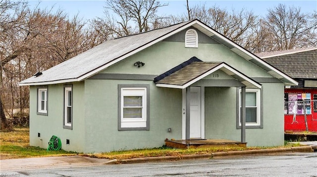 view of bungalow-style house