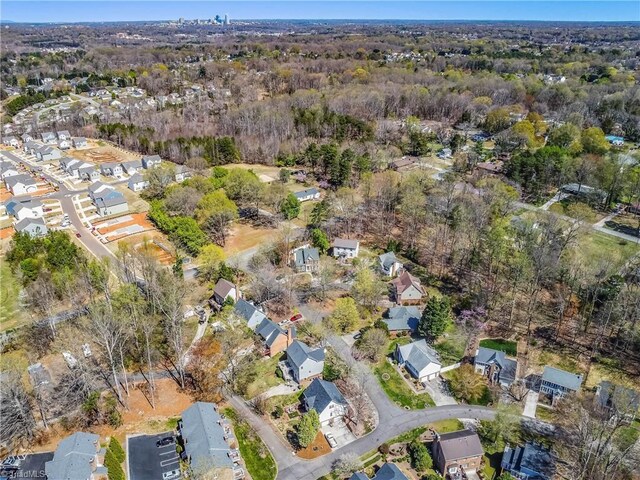 4104 Moss Brook Dr, Winston-Salem, NC 27127 - drone / aerial view with a residential view