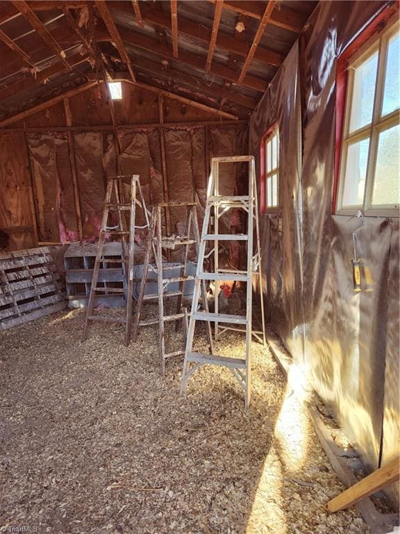 view of stable