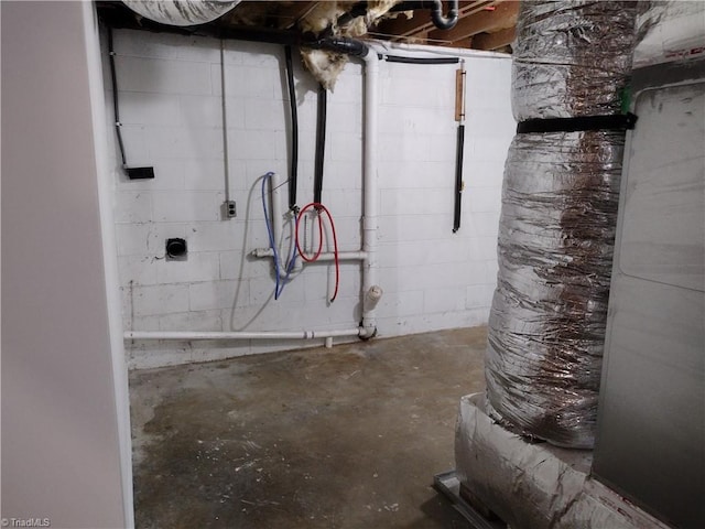 251 Marshall Farm Rd, Mount Airy, NC 27030 - view of unfinished below grade area