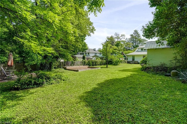view of yard