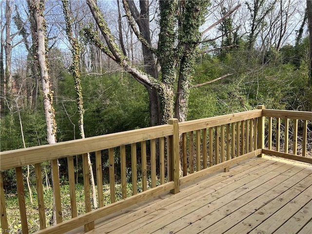 view of deck