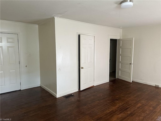 1712 E First St, Winston-Salem, NC 27101 - unfurnished room featuring wood finished floors and crown molding