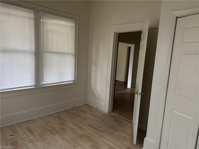 1712 E First St, Winston-Salem, NC 27101 - spare room with light wood-type flooring and baseboards