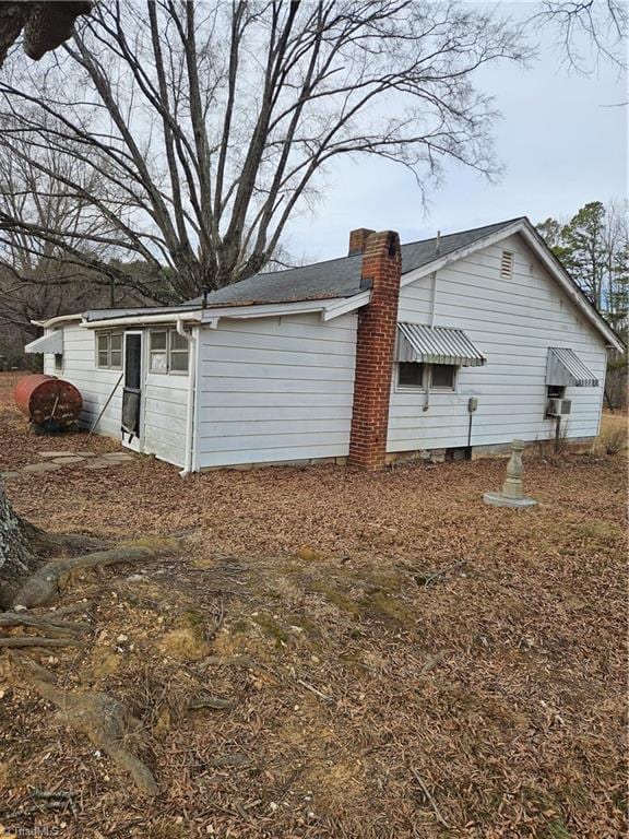 view of back of property