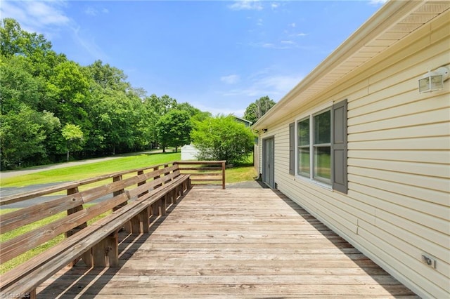 267 Pine Ridge Trl, Pinnacle, NC 27043 - deck with a yard