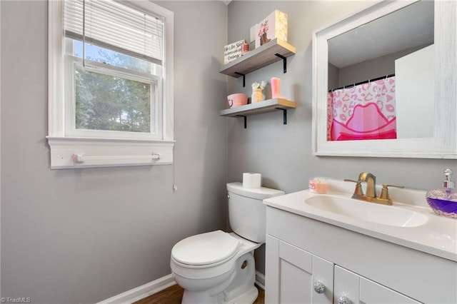267 Pine Ridge Trl, Pinnacle, NC 27043 - full bath with vanity and wood finished floors