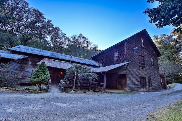 view of front of house