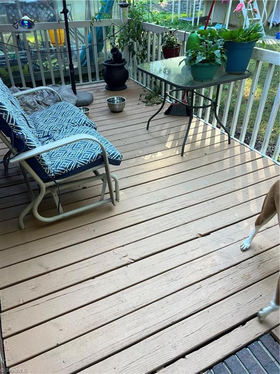 view of deck