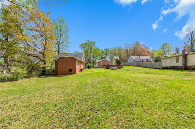 4478 Ogburn Ave, Winston-Salem, NC 27105 - view of yard with fence