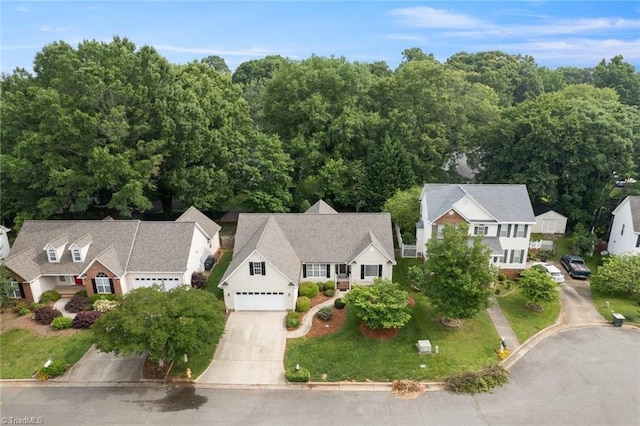 145 Millers Crossing Ct, Winston-Salem, NC 27103 - aerial perspective of suburban area