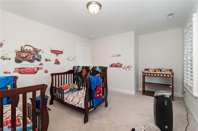 6006 Tanoak Ct, Stokesdale, NC 27357 - bedroom featuring light carpet and baseboards