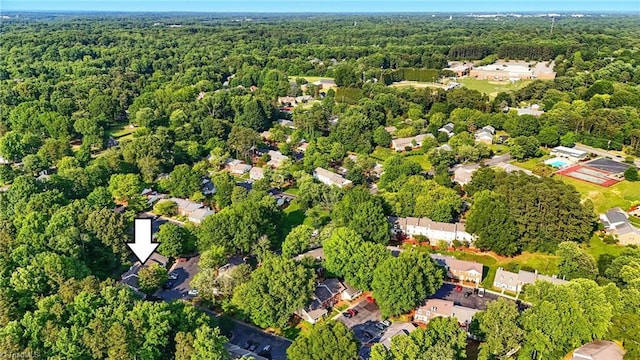3985 Valley Ct Unit B, Winston-Salem, NC 27106 - view of property location with a forest